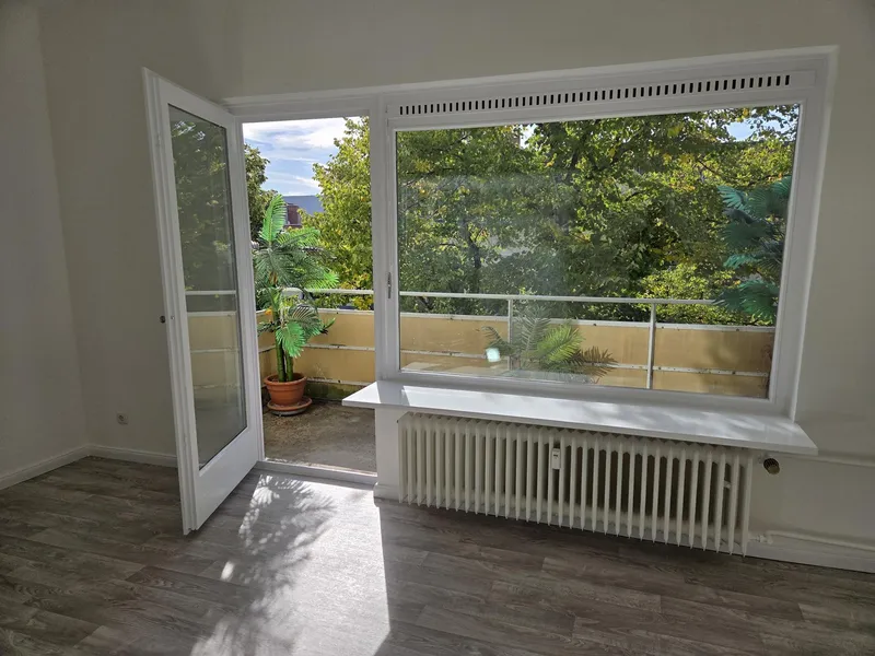 Sonnige, renovierte  1 Zimmer Wohnung + Balkon + Fahrstuhl — photo 1